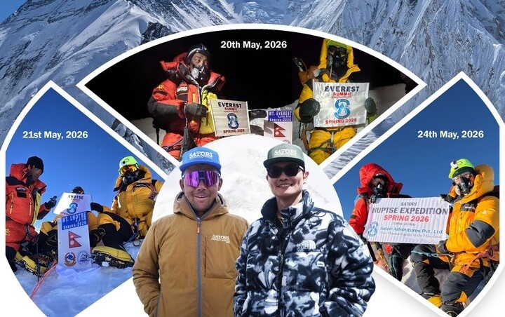 Vietnamese doctor sets milestone with Everest Triple Crown in record four-day climb